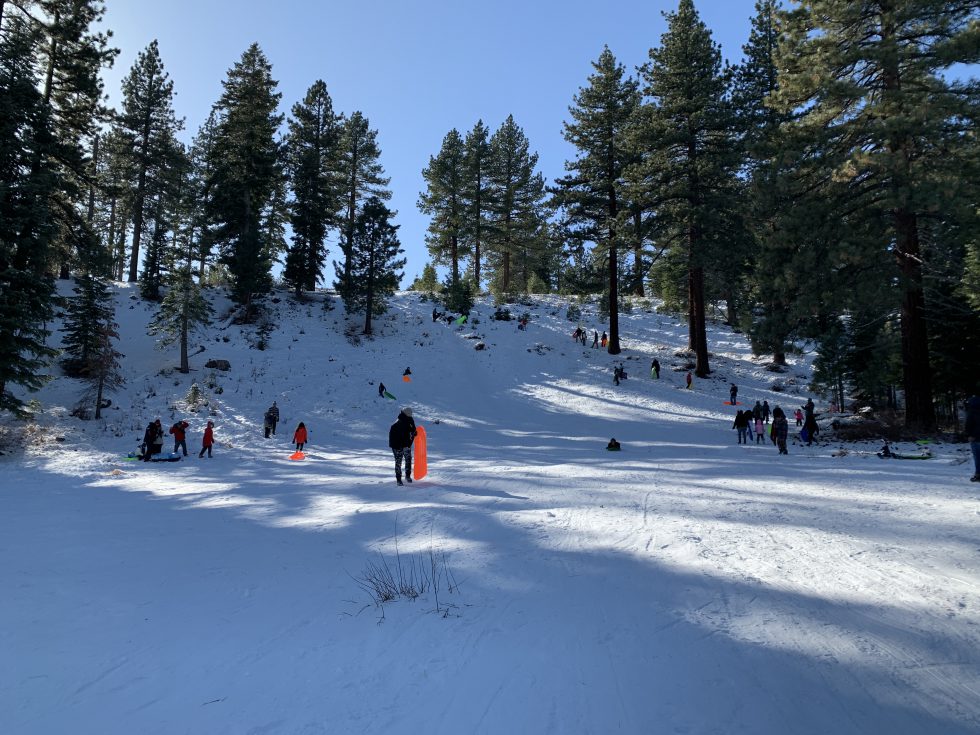 Four Fantastic Free Sledding Hills in Lake Tahoe